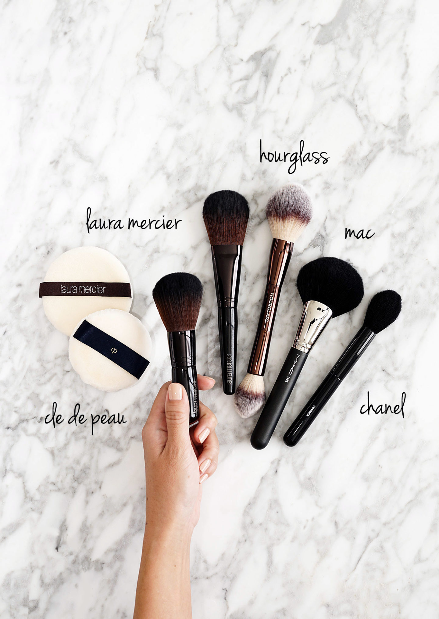 Meilleurs pinceaux de maquillage et souffles pour la mise en poudres