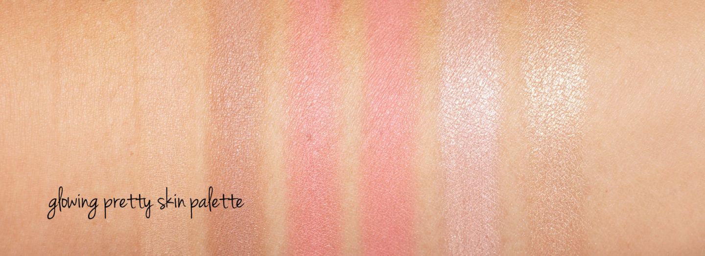Charlotte Tilbury Glowing Jolie peau Palette Nordstrom Anniversary 2018 swatches