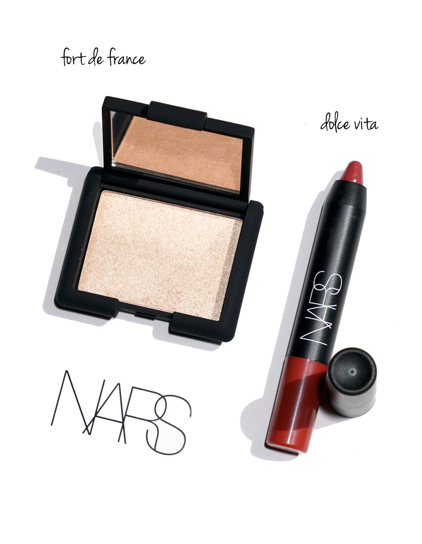 NARS Sunseeker Lip and Light Duo - Fort de France et Dolce Vita | Le livre de beauté