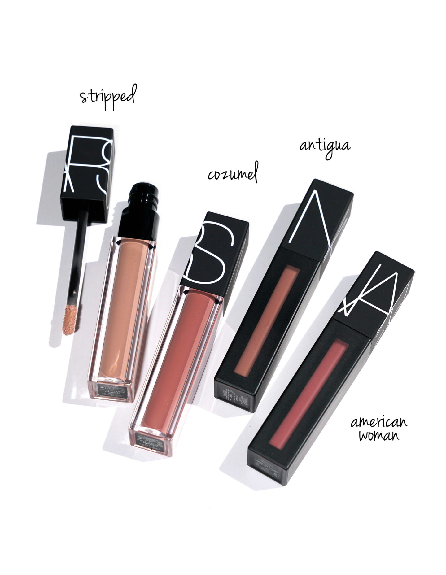 Ensemble de lèvres liquides déshabillées NARS Endless Summer 1 | Le livre de beauté
