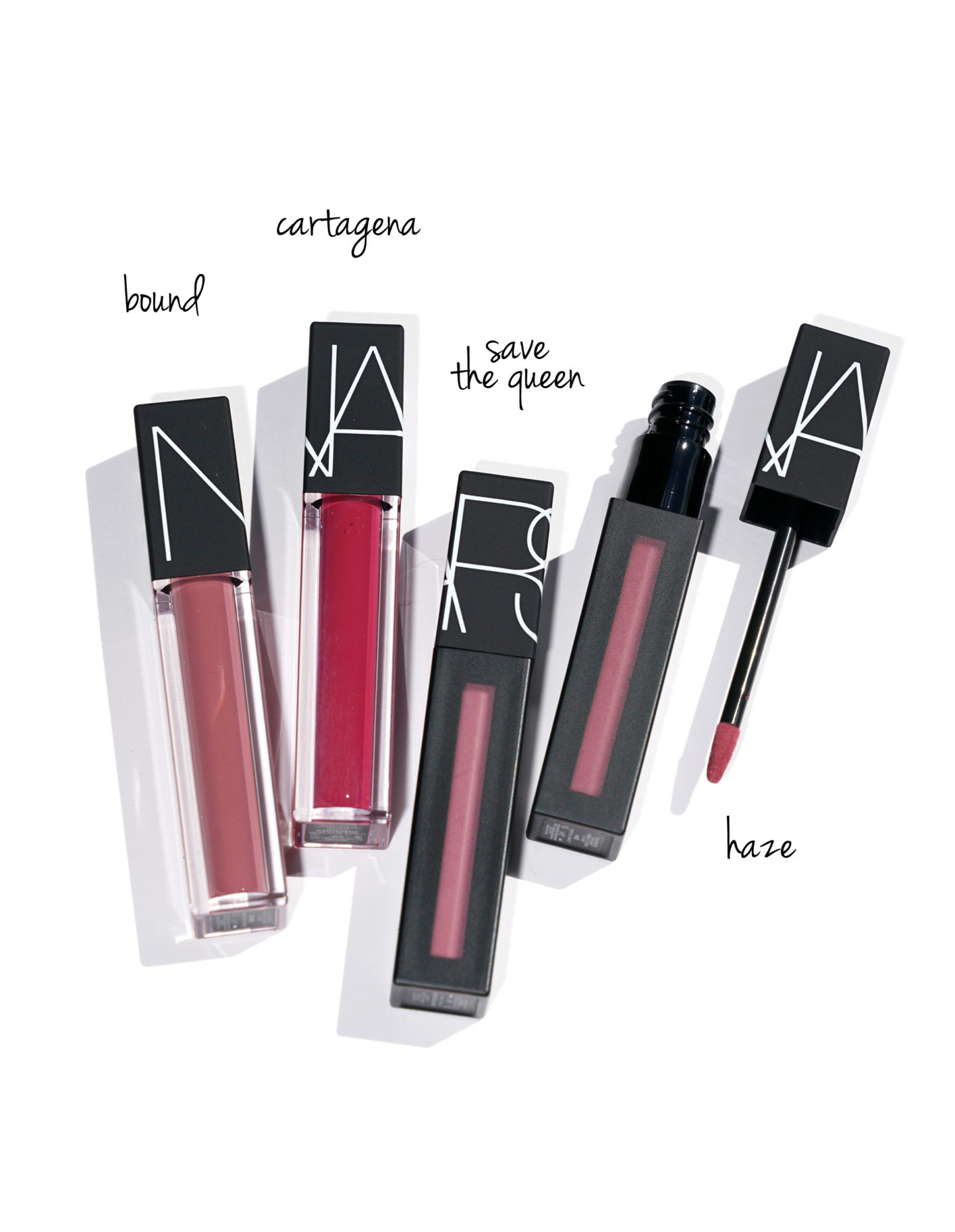 NARS Endless Summer Déshabillé Liquid Lip Set 2 échantillons | Le livre de beauté
