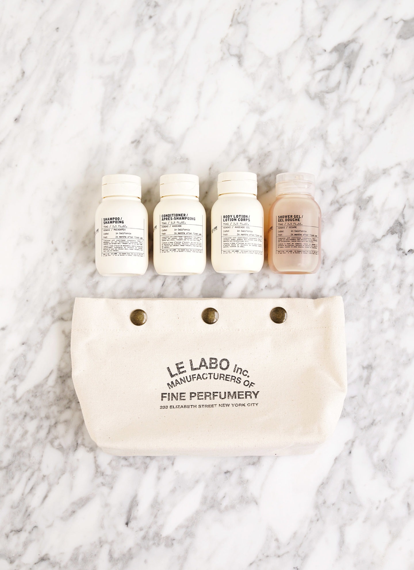 Nordstrom Le Labo Ensemble de voyage pour le corps et les cheveux