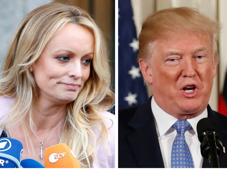 Donald Trump et Stormy Daniels