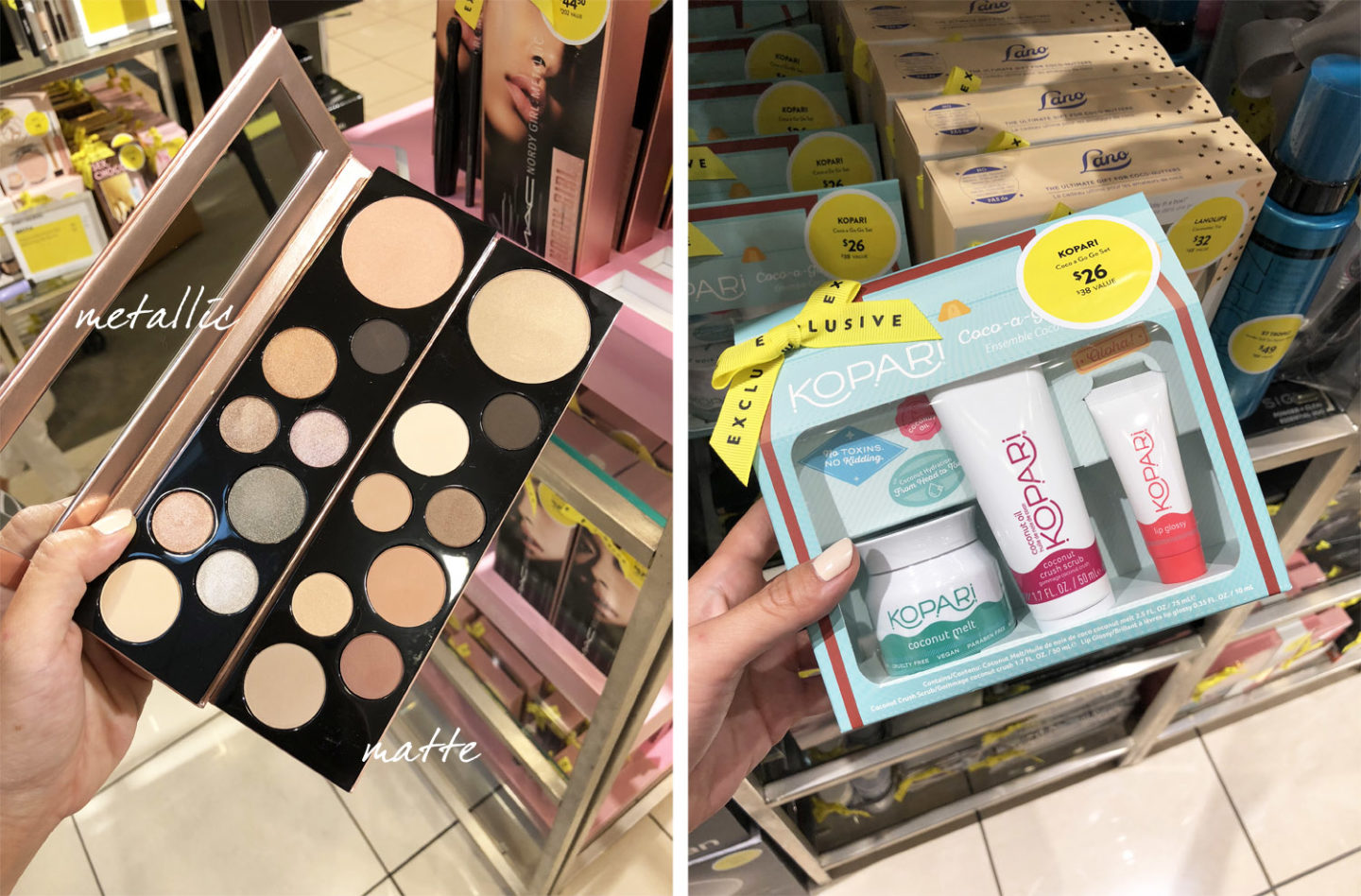 Nordstrom Anniversaire Vente Beauté MAC et Kopari