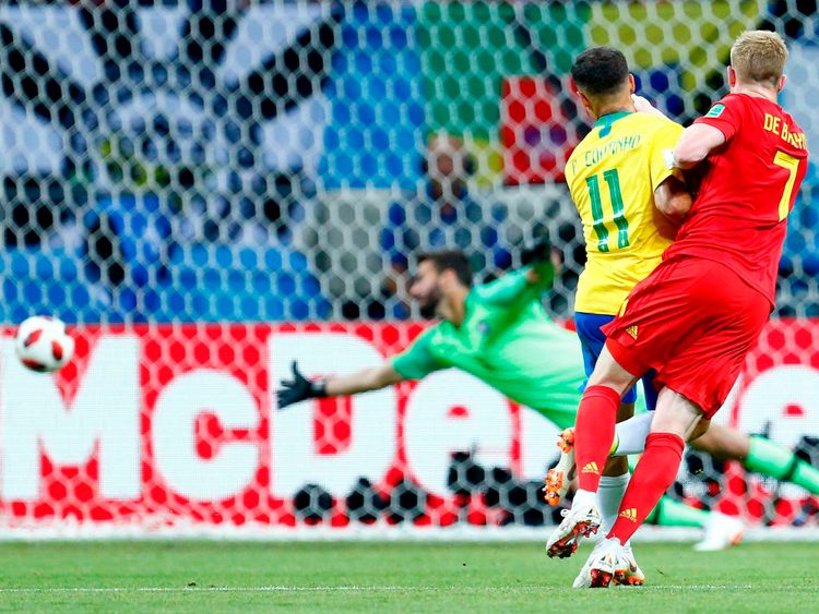 De Bruyne a illuminé l'Arena de Kazan avec une superbe finition