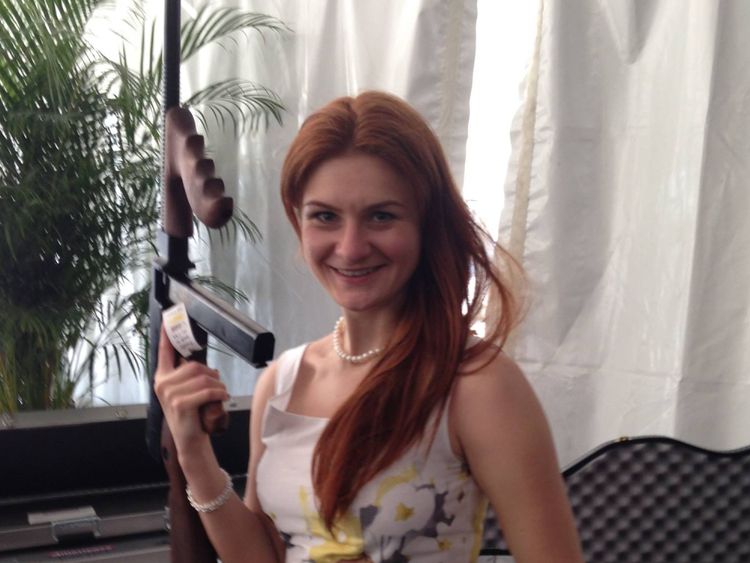 Maria Butina aurait échangé des faveurs sexuelles contre un poste dans une organisation d'intérêt particulier. Pic: Facebook
