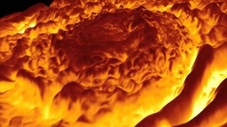 L'animation infrarouge montrant les cyclones et les anticyclones dans les régions polaires de Jupiter. Pic: NASA "srcset =" https://e3.365dm.com/18/04/320x180/skynews-nasa-jupiter_4280256.jpg?20180412073937 320w, https://e3.365dm.com/18/04/640x380/ skynews-nasa-jupiter_4280256.jpg? 20180412073937 640w, https://e3.365dm.com/18/04/736x414/skynews-nasa-jupiter_4280256.jpg?20180412073937 736w, https://e3.365dm.com/18/ 04 / 992x558 / skynews-nasa-jupiter_4280256.jpg? 20180412073937 992w, https://e3.365dm.com/18/04/1096x616/skynews-nasa-jupiter_4280256.jpg?20180412073937 1096w, https: //e3.365dm. com / 18/04 / 1600x900 / skynews-nasa-jupiter_4280256.jpg? 20180412073937 1600w, https://e3.365dm.com/18/04/1920x1080/skynews-nasa-jupiter_4280256.jpg?20180412073937 1920w, https: // e3.365dm.com/18/04/2048x1152/skynews-nasa-jupiter_4280256.jpg?20180412073937 2048w "tailles =" (min-largeur: 900px) 992px, 100vw