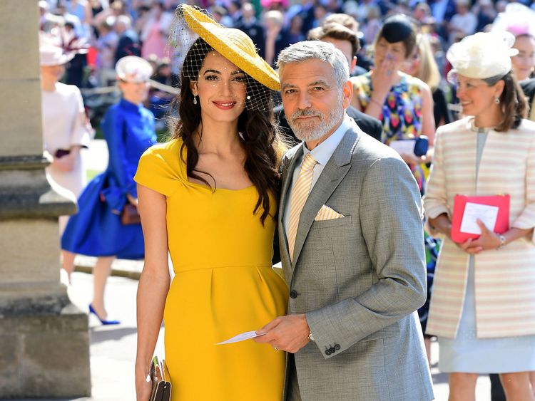 Amal Clooney et George Clooney