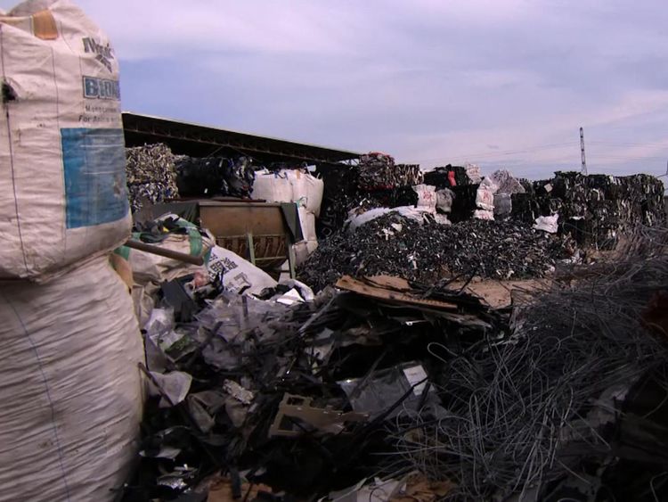 Au moins 52 200 tonnes de déchets électroniques ont déjà été importées au cours des cinq premiers mois de 2018