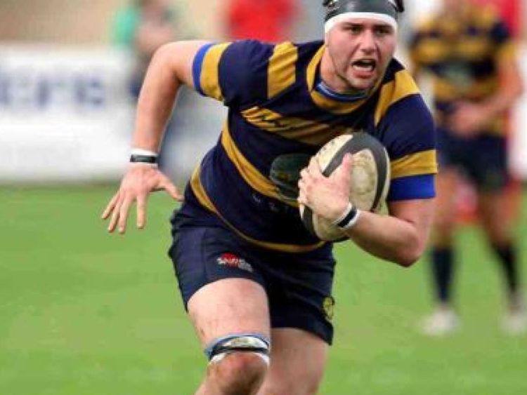Tom Baty est mort après avoir été admis à l'hôpital avec des difficultés respiratoires. Pic: Durham RFC