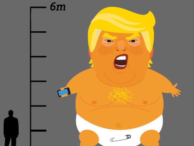 Pic: Trump Baby Royaume-Uni