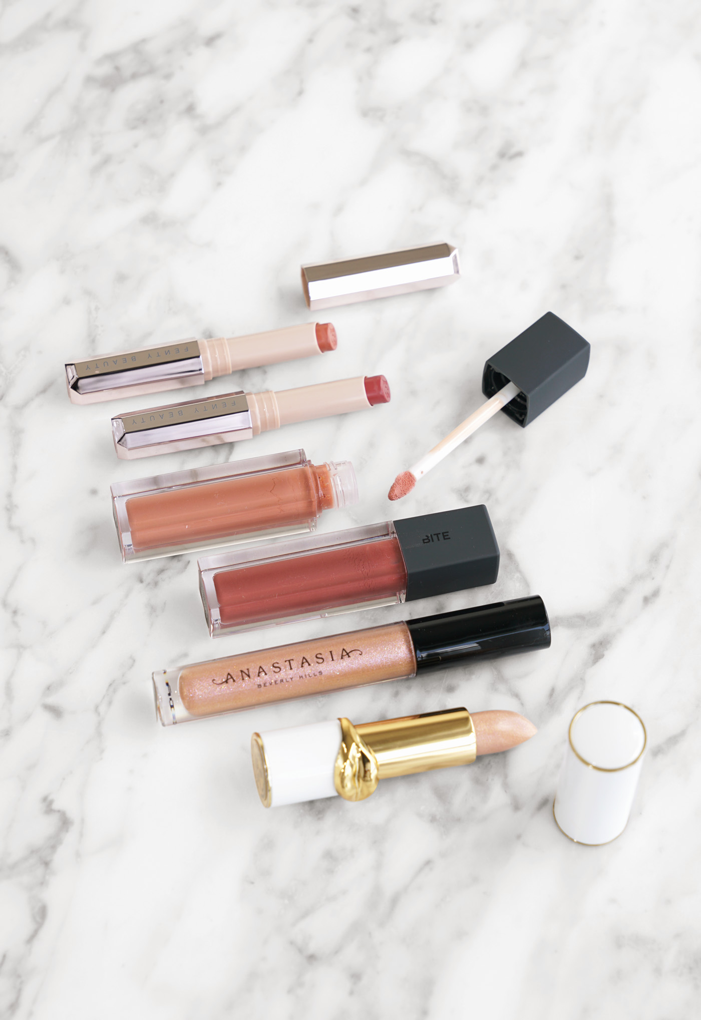 Rouge à lèvres Haul Fenty, Bite, ABH, Pat McGrath Labs