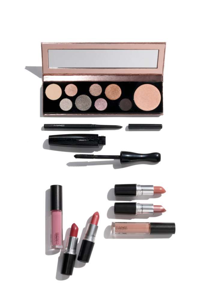 Ensemble métallique MAC Nordy Girl, Trio à lèvres Nude et Trio à lèvres Pink Review