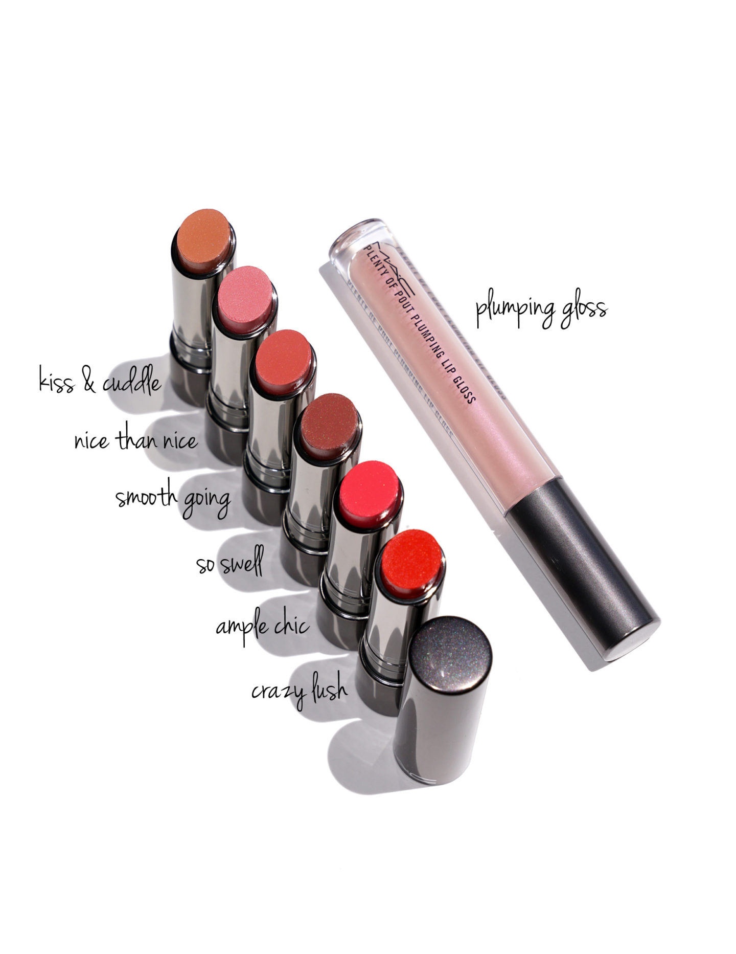 MAC Beaucoup de rouge à lèvres repulpant Pout et Lip Gloss Review | Le livre de beauté