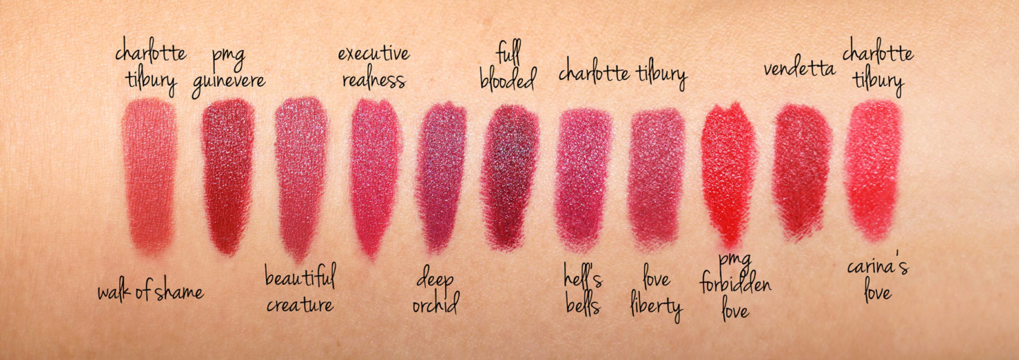 Pat McGrath MatteTrance vs Charlotte Tilbury Matte Revolution