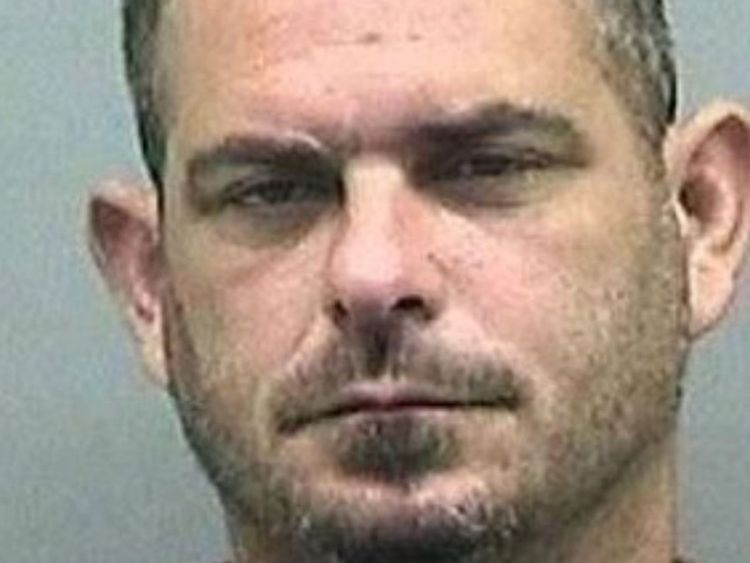 Alex Stephens a été blessé aux fesses et à la cuisse. Pic: Police de Tampa
