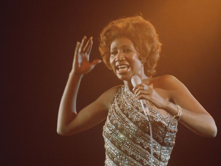 Franklin dans sa Lady Soul à son apogée en 1967