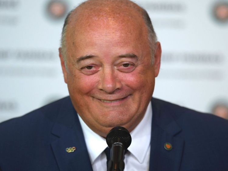 Bernard Giudicelli a déclaré que la tenue était passée trop loin.