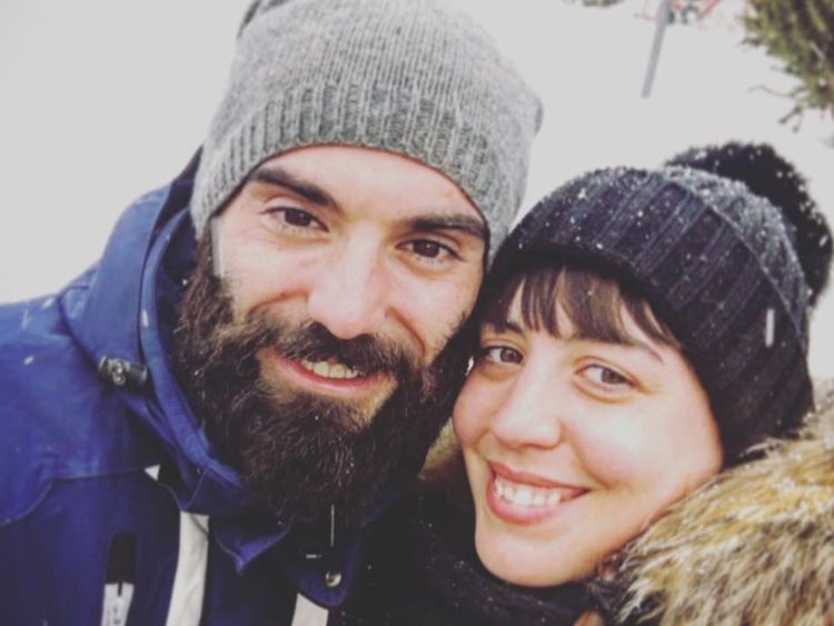 Giulia Organo (R) a parlé de la survie miraculeuse de Gianluca Ardini. Pic: Gianluca Ardini / Facebook
