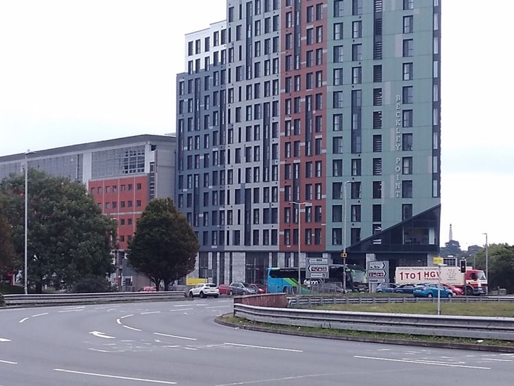 Beckley Point à Plymouth a fait la liste des finalistes pour l'honneur non désiré. Pic: Conception de bâtiment