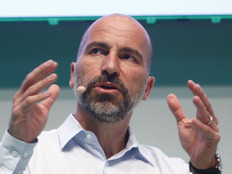 Berlin, Allemagne - 06 juin: Dara Khosrowshahi, PDG de Uber, prend la parole lors de la conférence de 2018 NOAH le 6 juin 2018 à Berlin, en Allemagne. La conférence annuelle rassemble des leaders de start-ups établies, des entrepreneurs, des investisseurs et des médias. (Photo de Michele Tantussi / Getty Images)