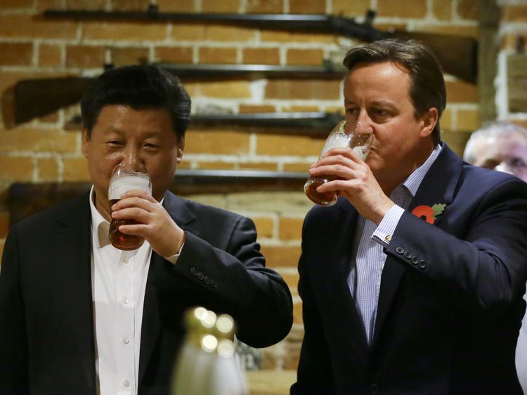 David Cameron et Xi Jinping ont apprécié le fish and chips en 2015