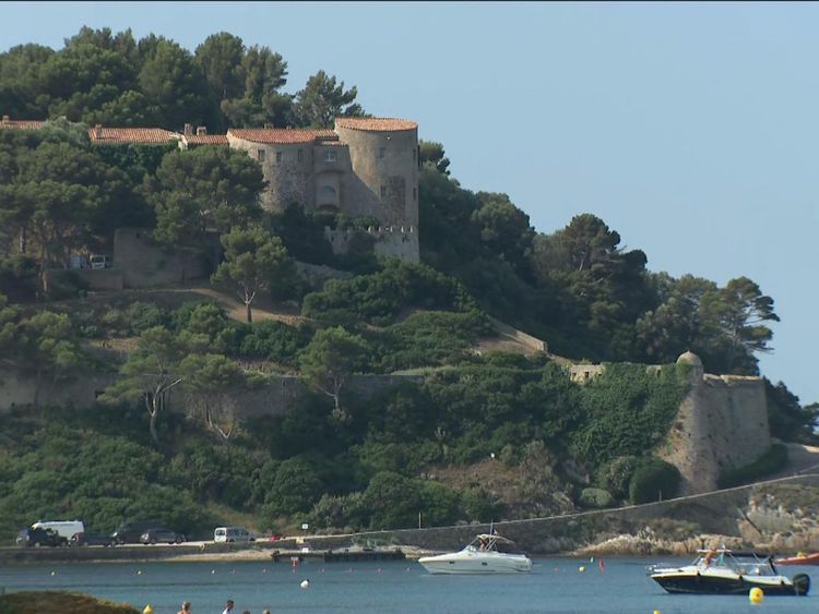 Fort de Bregancon, l'escapade estivale du président français