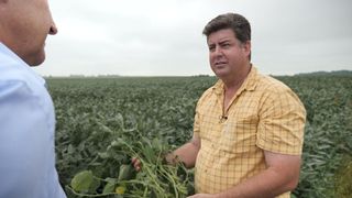 Le cultivateur de soja Dave Walton a été durement touché par la guerre commerciale entre l'Amérique et la Chine 