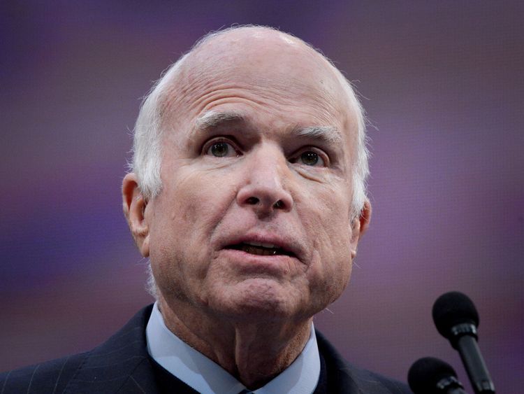 John McCain a révélé qu'il avait un cancer du cerveau l'année dernière