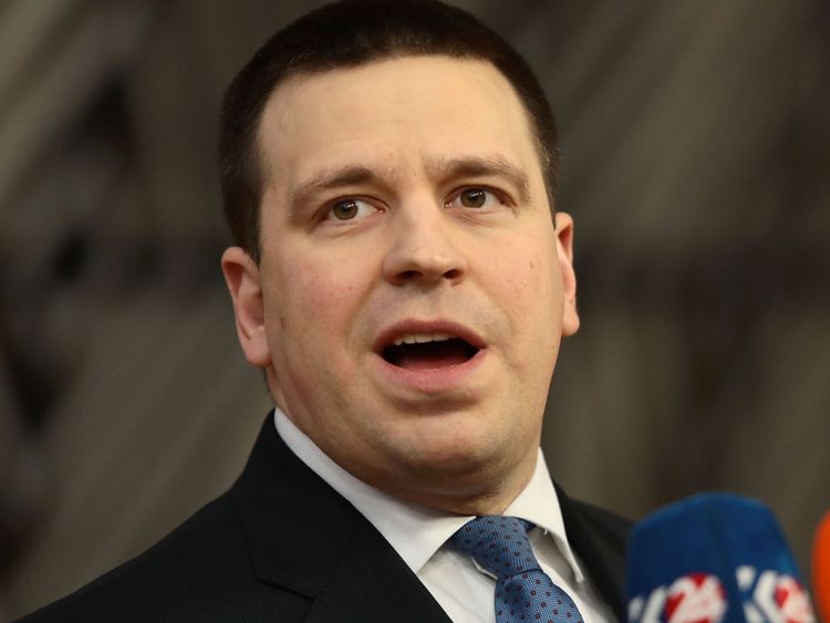 Le Premier ministre estonien, Juri Ratas, a qualifié cet incident d'extrêmement regrettable.