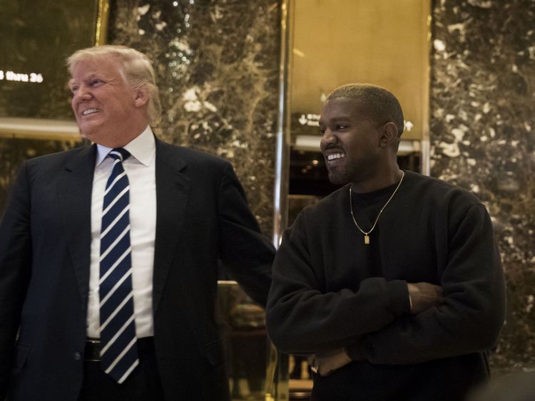 Kanye West a récemment apporté son soutien au président Trump