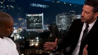 Kanye West sur Jimmy Kimmel Live! Pic: ABC "srcset =" https://e3.365dm.com/18/08/320x180/skynews-kanye-west-jimmy-kimmel-live_4386600.jpg?20180811021240 320w, https://e3.365dm.com/ 18/08 / 640x380 / skynews-kanye-west-jimmy-kimmel-live_4386600.jpg? 20180811021240 640w, https://e3.365dm.com/18/08/736x414/skynews-kanye-west-jimmy-kimmel-live_4386600 .jpg? 20180811021240 736w, https://e3.365dm.com/18/08/992x558/skynews-kanye-west-jimmy-kimmel-live_4386600.jpg?20180811021240 992w, https://e3.365dm.com/18 /08/1096x616/skynews-kanye-west-jimmy-kimmel-live_4386600.jpg?20180811021240 1096w, https://e3.365dm.com/18/08/1600x900/skynews-kanye-west-jimmy-kimmel-live_4386600. jpg? 20180811021240 1600w, https://e3.365dm.com/18/08/1920x1080/skynews-kanye-west-jimmy-kimmel-live_4386600.jpg?20180811021240 1920w, https://e3.365dm.com/18/ 08 / 2048x1152 / skynews-kanye-west-jimmy-kimmel-live_4386600.jpg? 20180811021240 2048w "tailles =" (min-width: 900px) 992px, 100vw