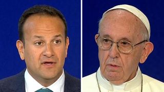 Le pape François et Leo Varadkar partagent la scène en Irlande