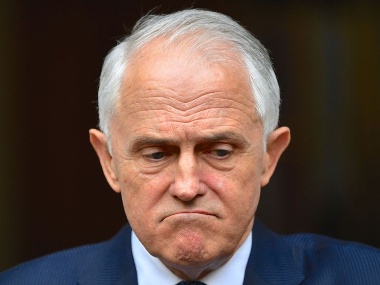 M. Turnbull a survécu à un vote de la direction mardi