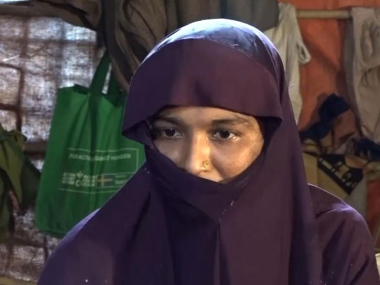 Shafika a été sauvée par son mari après avoir été violée par des soldats