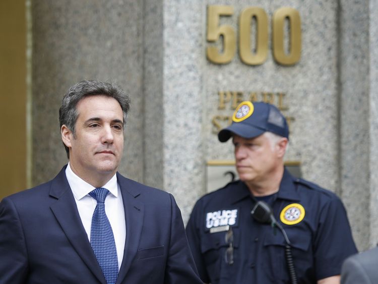Michael Cohen était jadis l'avocat personnel et le confident du président Donald Trump