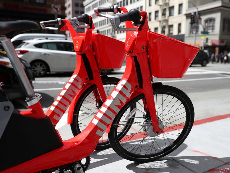 Les motos Jump sont actuellement disponibles dans huit villes américaines