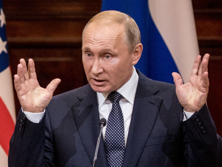 Vladimir Poutine a nié l'implication de la Russie dans les empoisonnements de novichok dans le Wiltshire