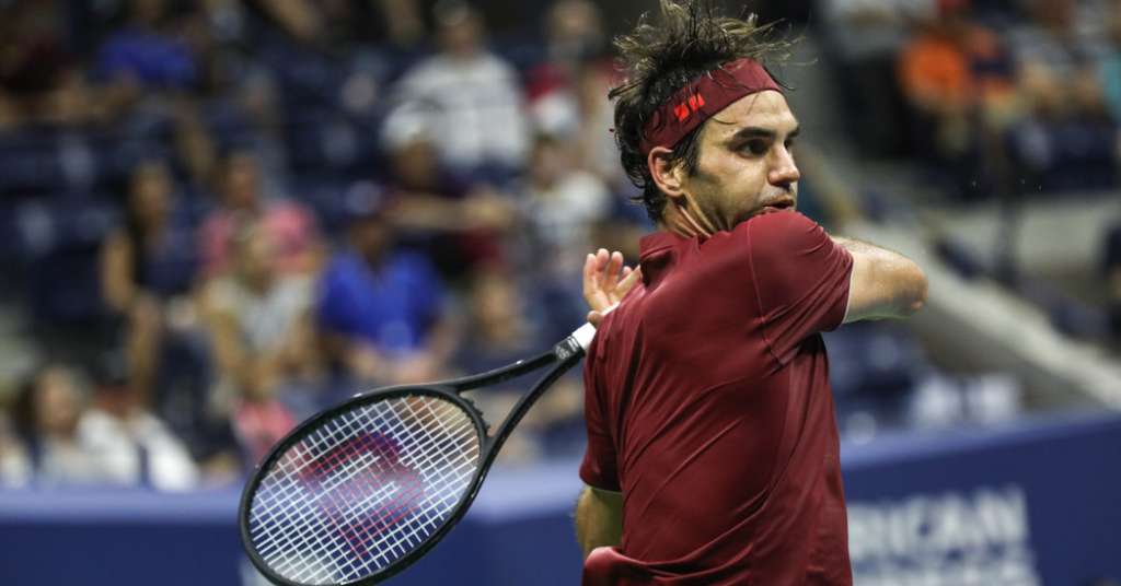 Sur le tennis: Roger Federer, battant dans la chaleur et l’humidité, montre qu’il est le seul humain