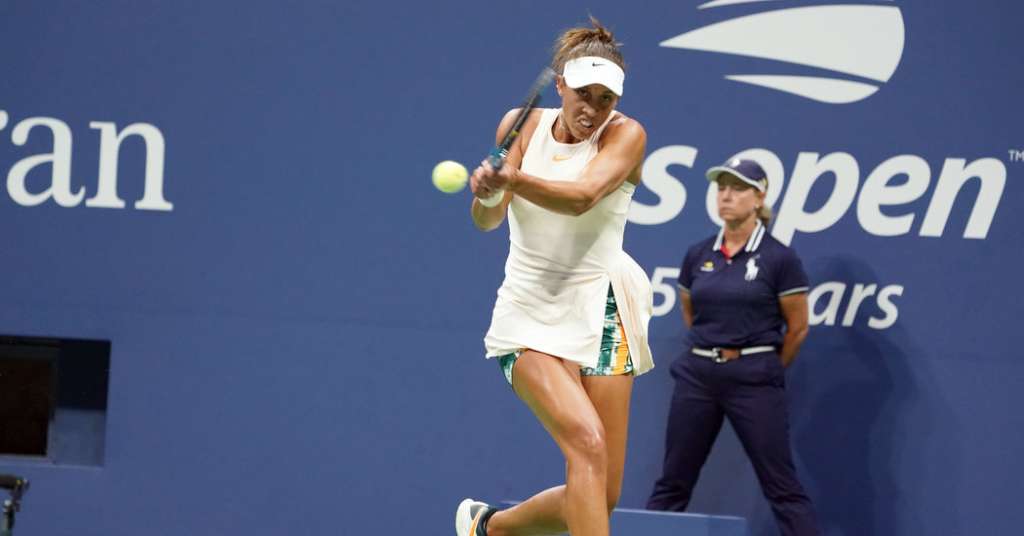 Embrassant le moment, Madison Keys est de retour aux demi-finales américaines