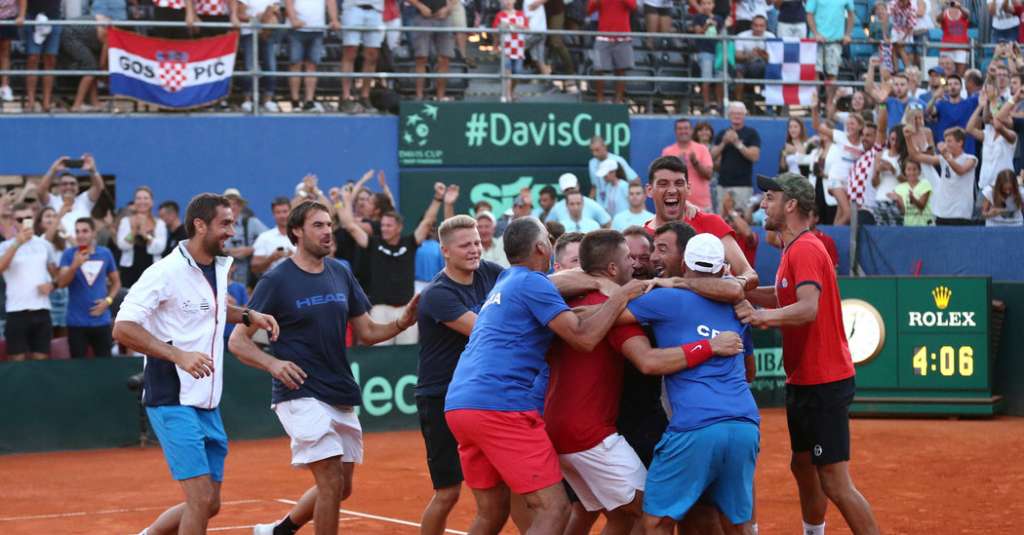 La Croatie reste aux États-Unis en demi-finale de la Coupe Davis