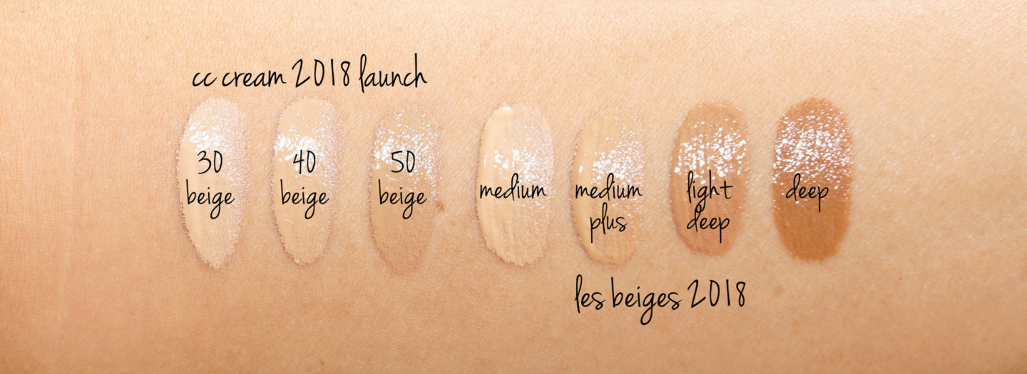 Chanel CC Cream vs Les Beiges 2018