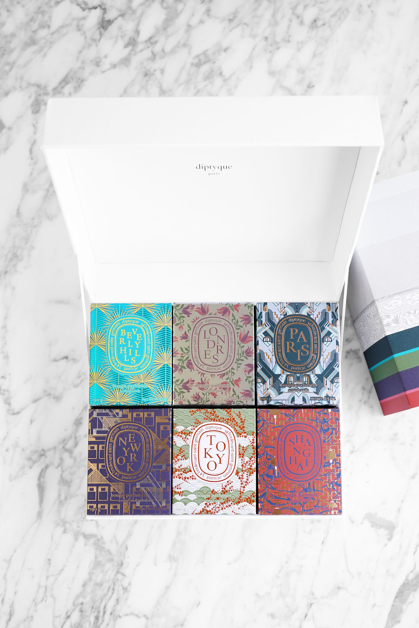 Diptyque City Coffret Bougies 2018