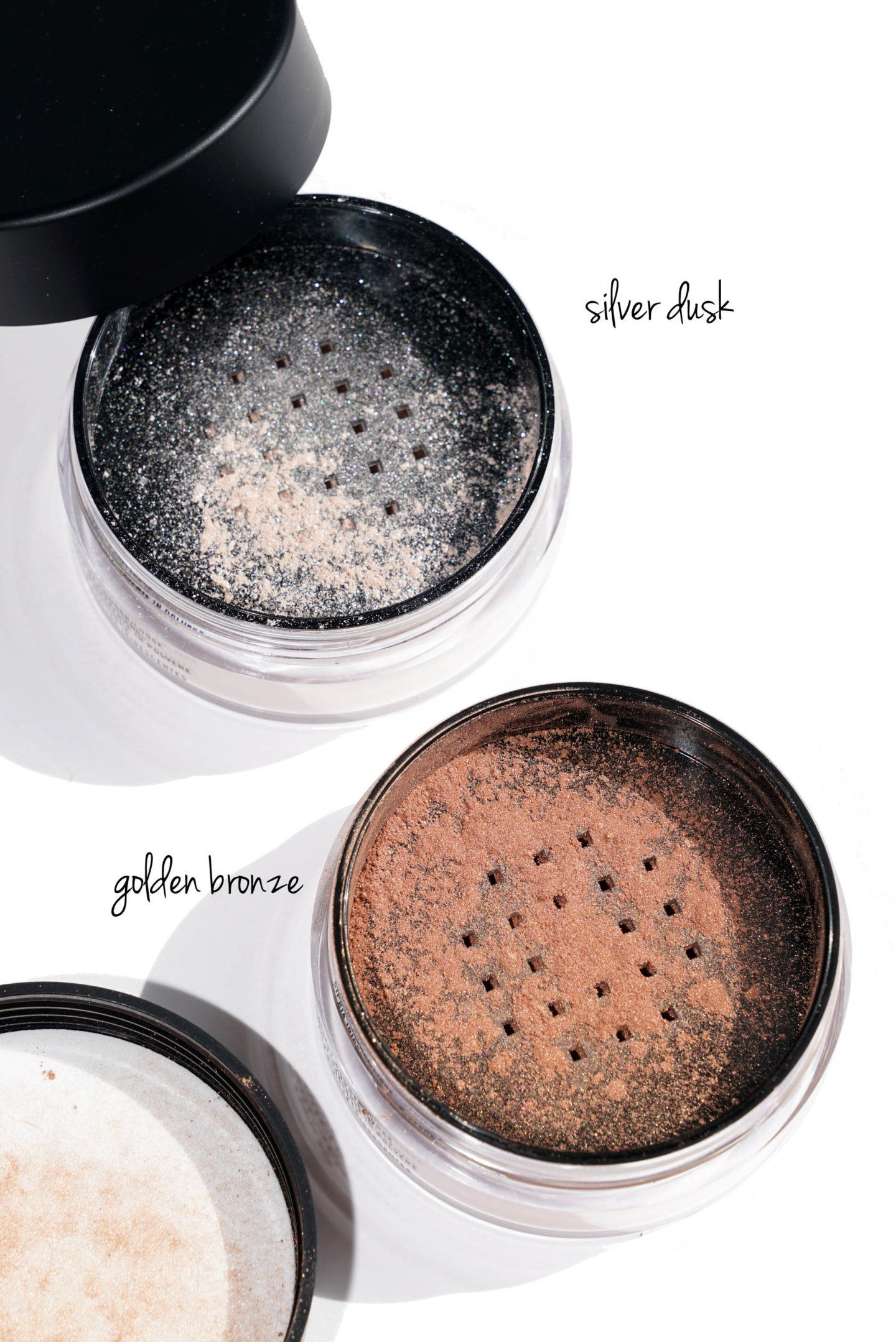 Crème Mousse Irisée Crème d'Argent et Bronze Doré