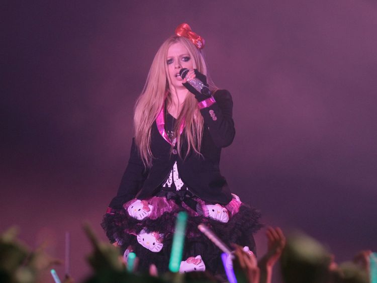 Avril Lavigne s'est produite en 2014 avant de contracter la maladie de Lyme