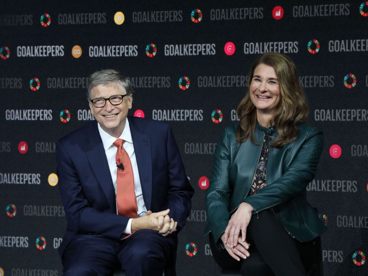 Bill et Melinda Gates à New York cette semaine