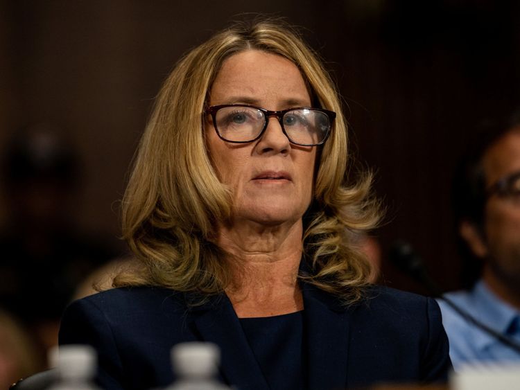 Christine Blasey Ford témoigne des allégations d'agression sexuelle contre le juge de la Cour suprême, le juge Brett M. Kavanaugh