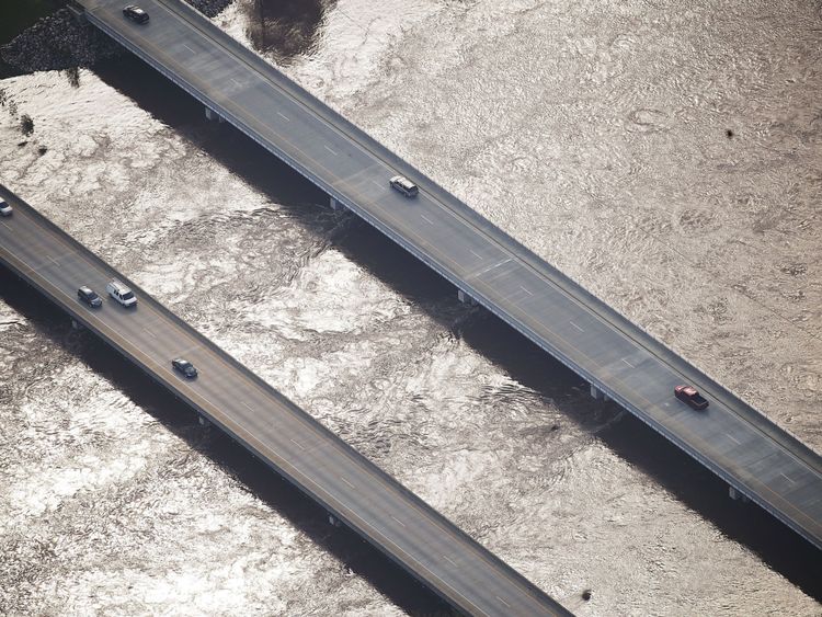La rivière Cape Fear est en hausse depuis le passage de l'ouragan Florence