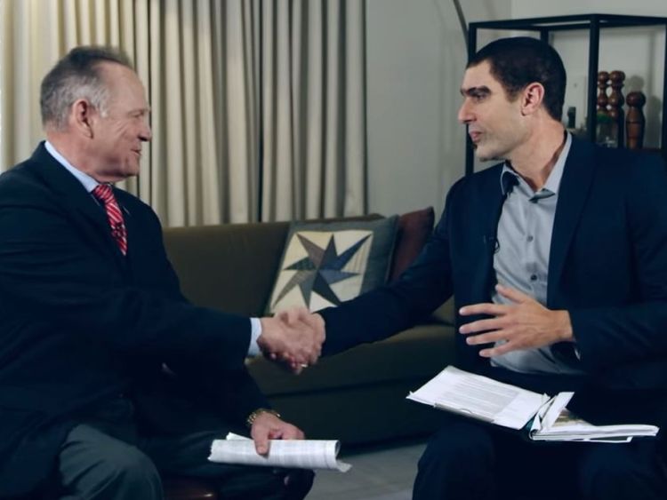 Roy Moore et le colonel Erran Morad