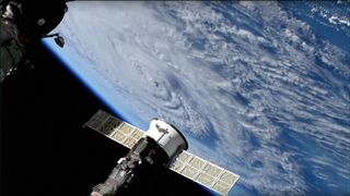 Tir de l'ISS de l'ouragan Florence